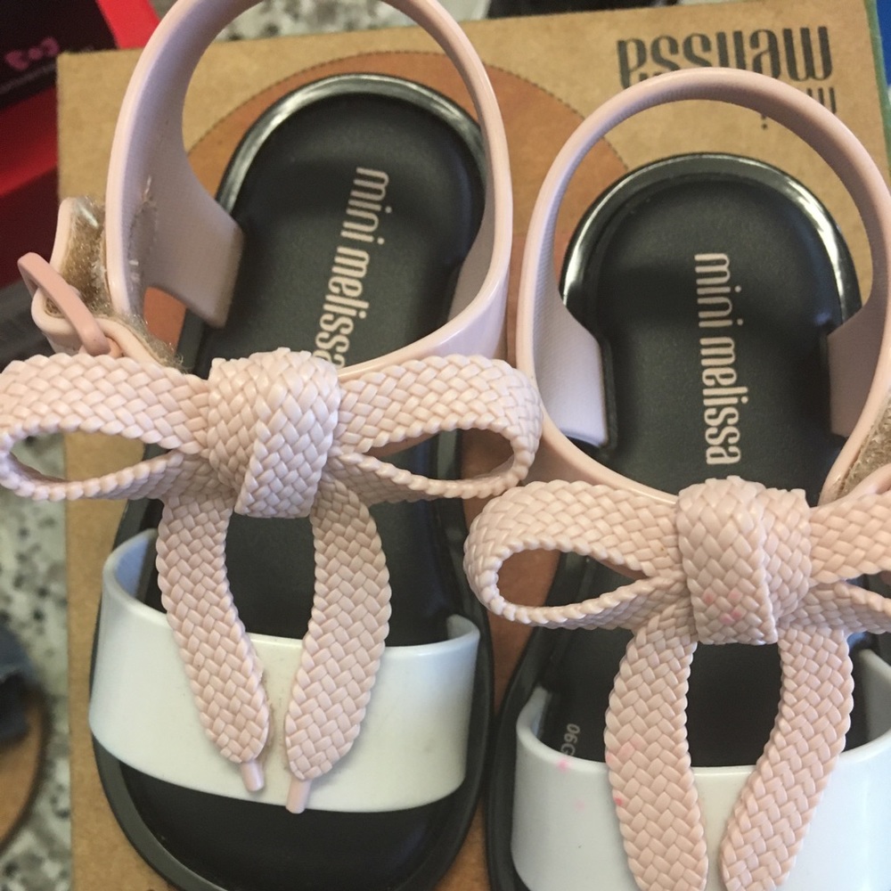 Melissa mini mar bow sandal